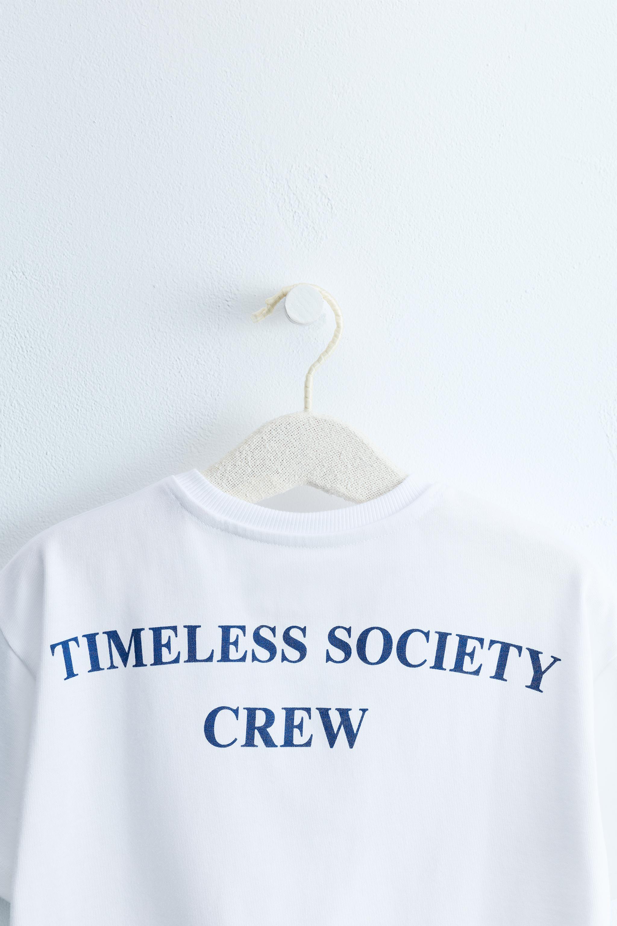 ZARA TIMELESS - T-SHIRT À INSCRIPTION IMPRIMÉE